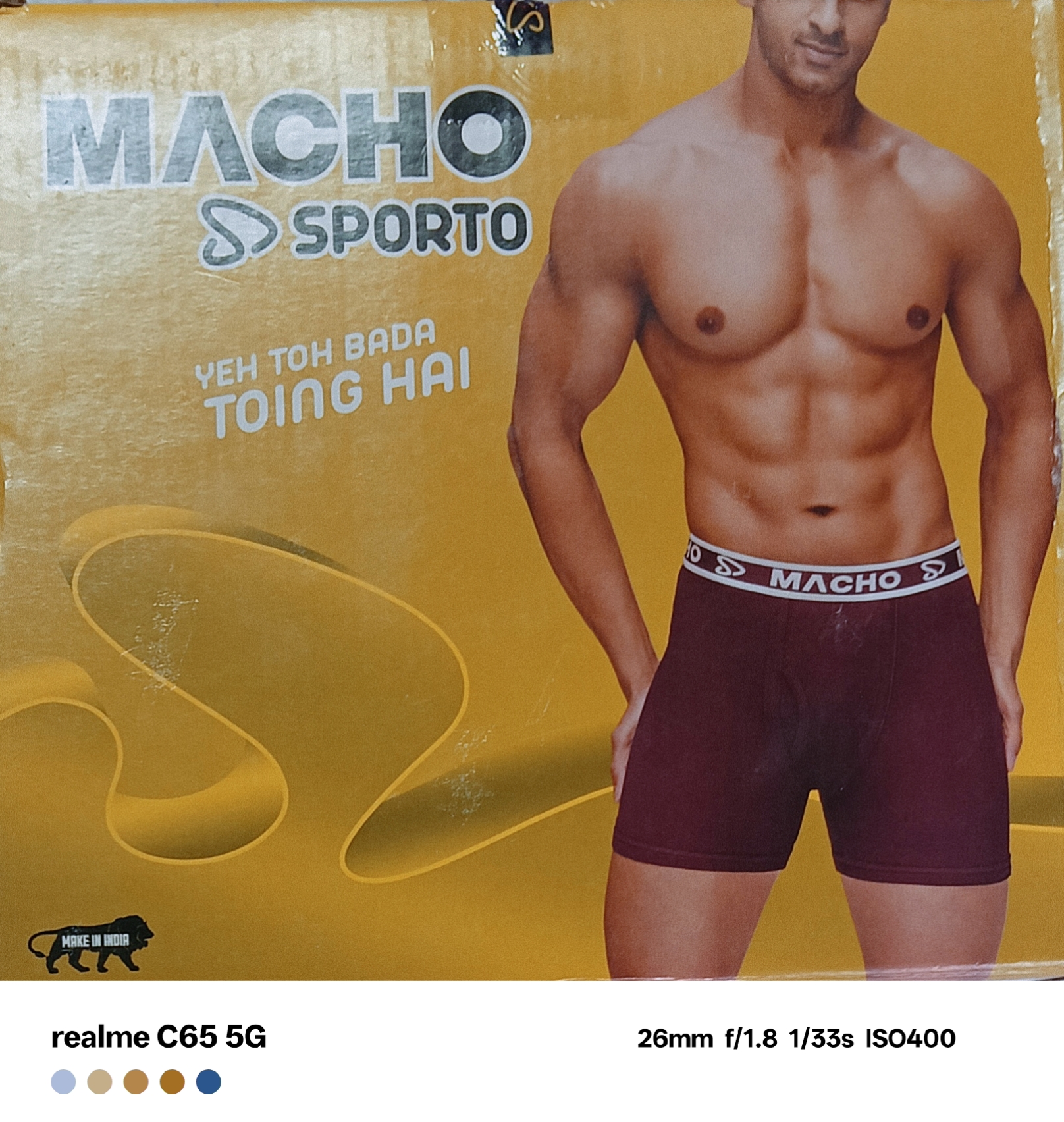 Macho Sporto (ye toh bada toing hai)
