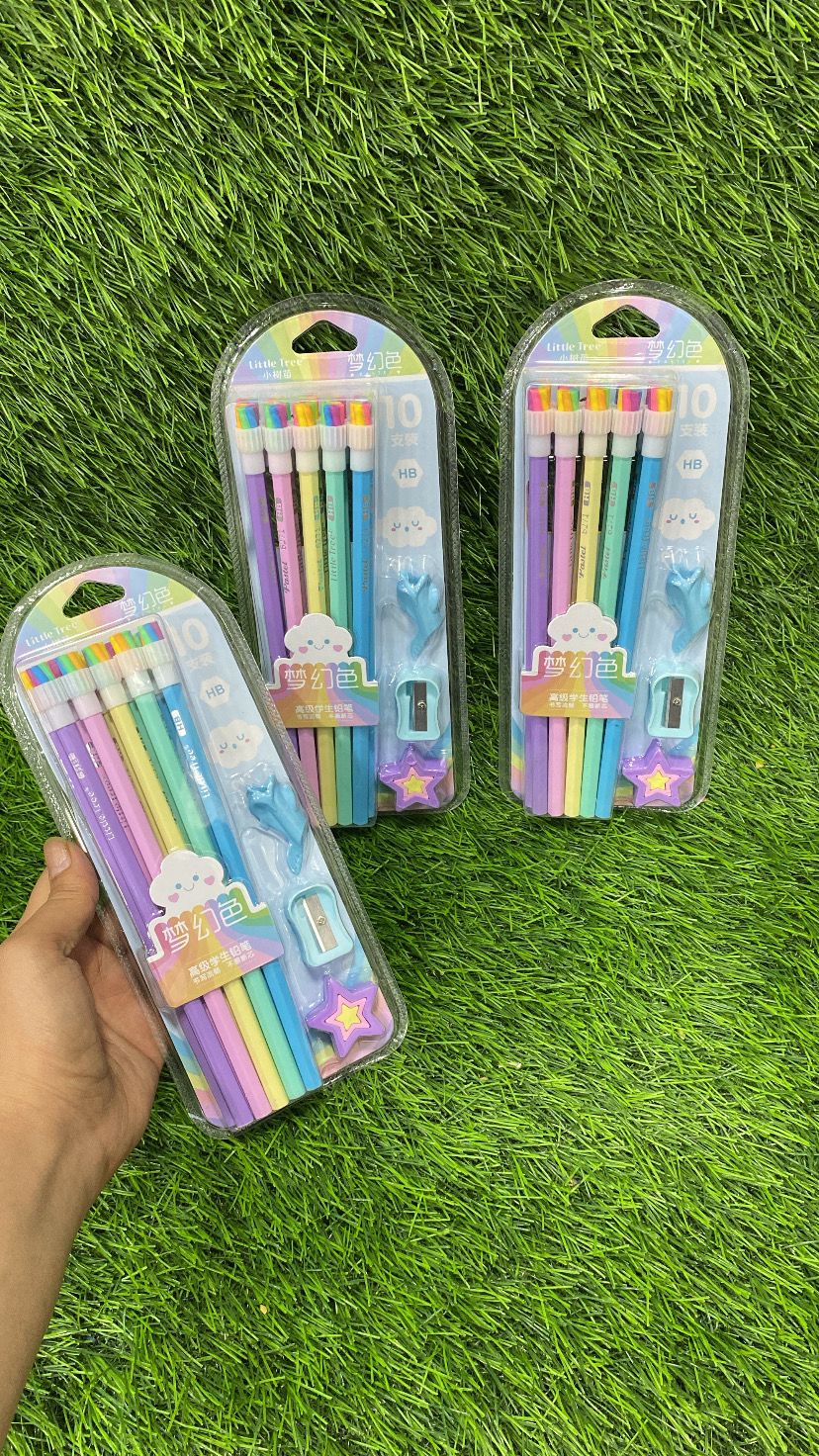 Rainbow pencil
